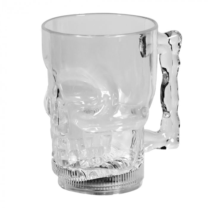 Hauskúpu glas með ljósi (400 ml)